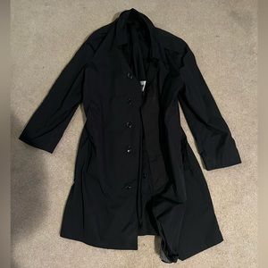 Blauer Black Us navy Trench coat